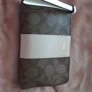 Coach wristlet